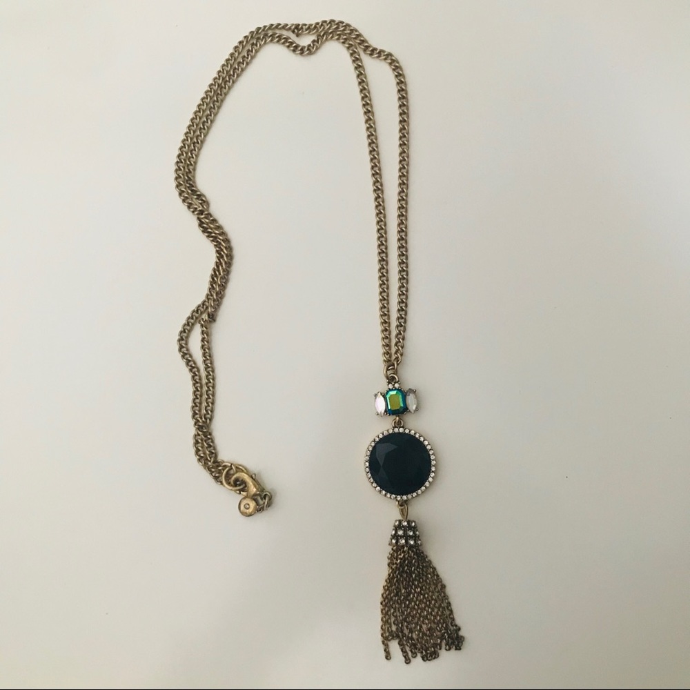 J Crew Tassel Necklace